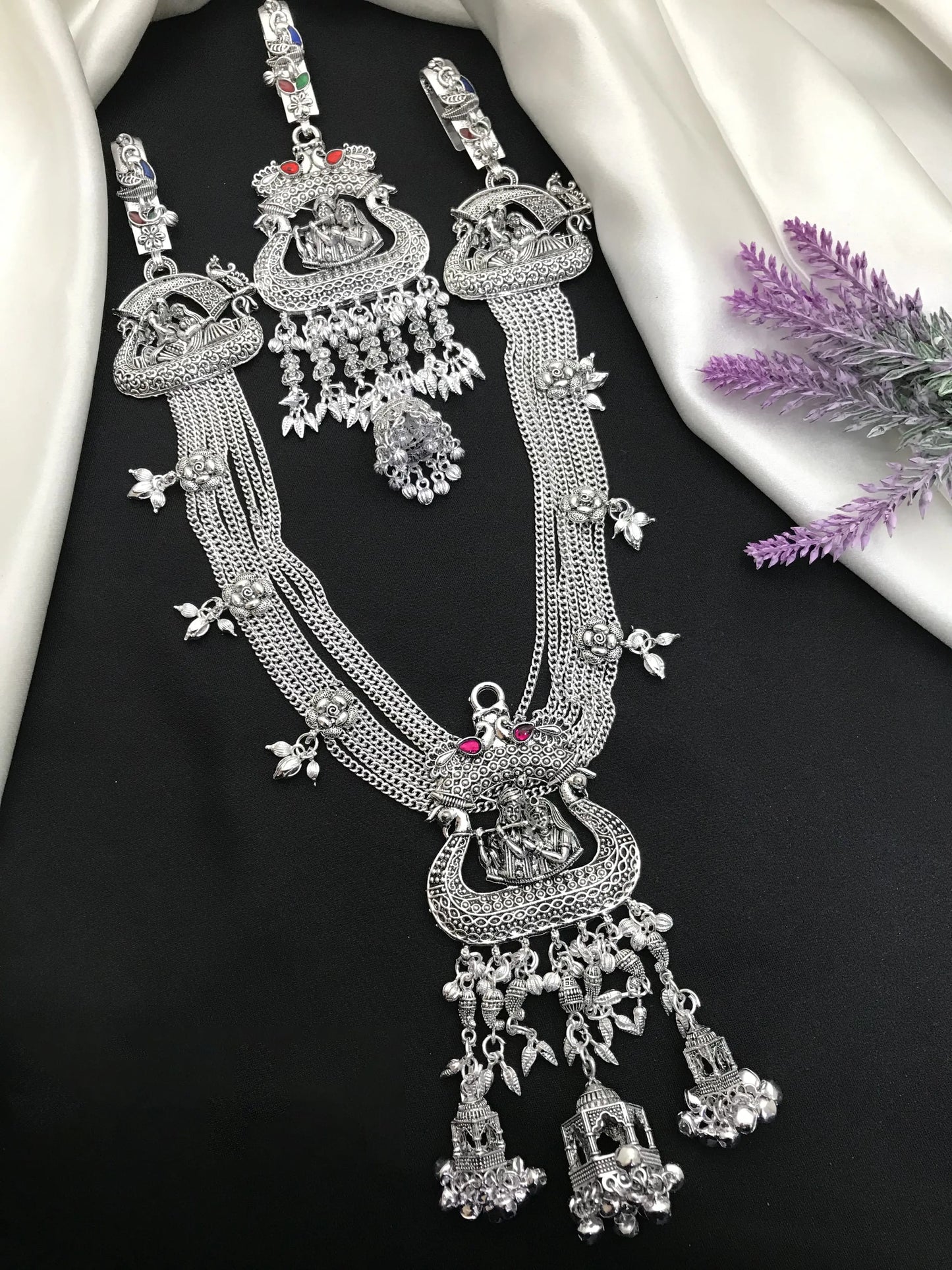 Radhe Krishna Silver Kandora Design | Kandora Design Silver