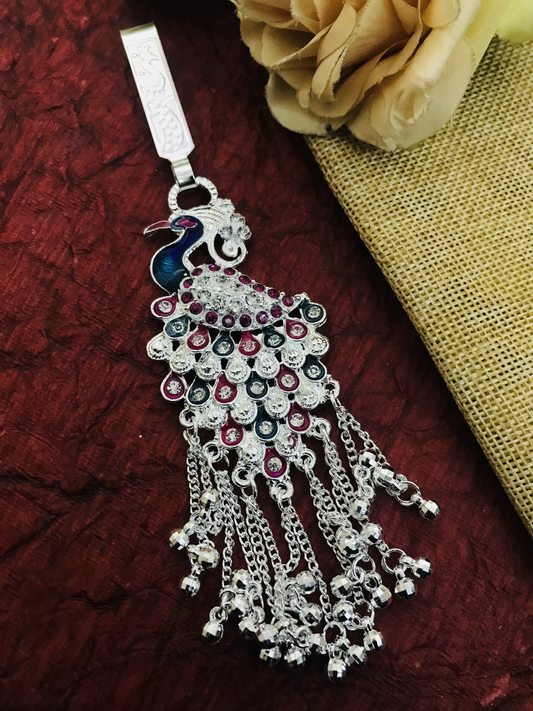 Peacock Silver Juda Design | Heavy Silver Juda