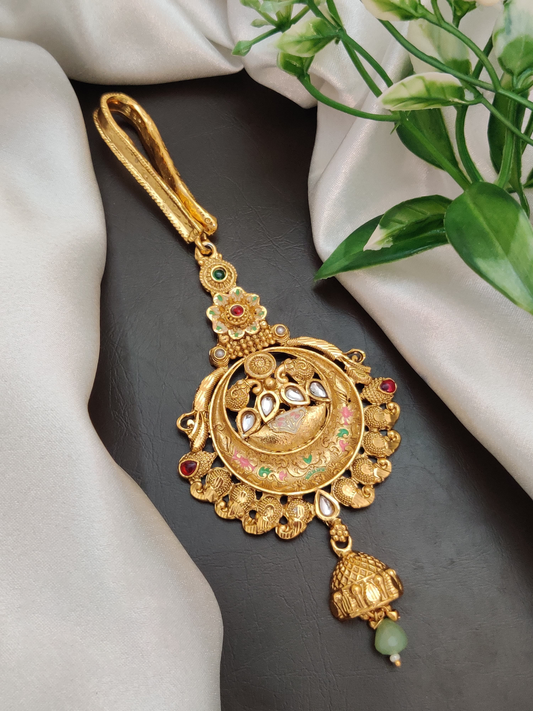 Navratri Special Rajwadi Juda | Kandora Gold Juda | Gold Juda For Navratri