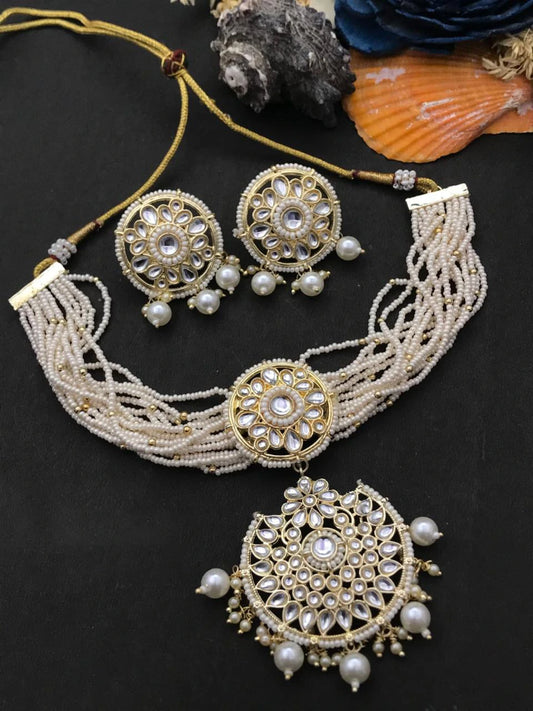 Kundan Necklace | Kundan Earrings | Kundan Set