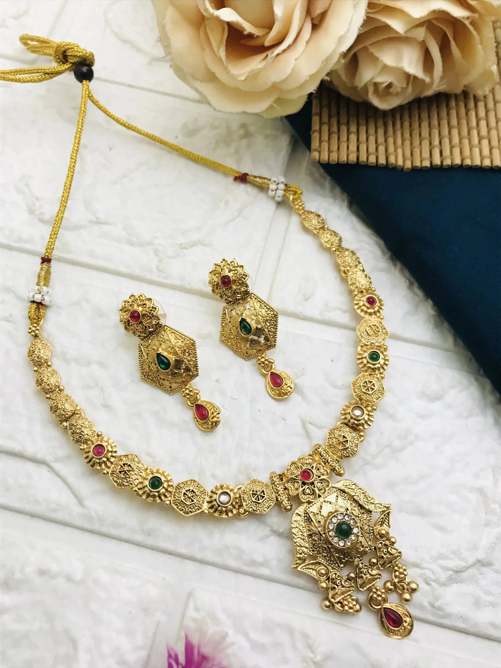 Necklace Set | Wedding Gold Necklace Design | Necklace For Women