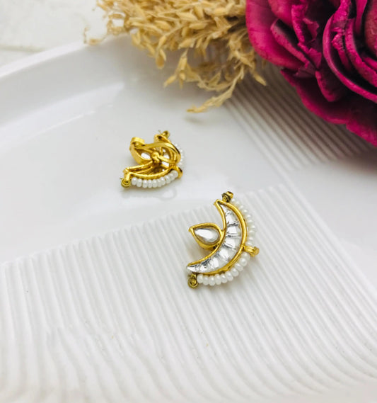 Nose Pin Gold | Modern Nose Pin Design