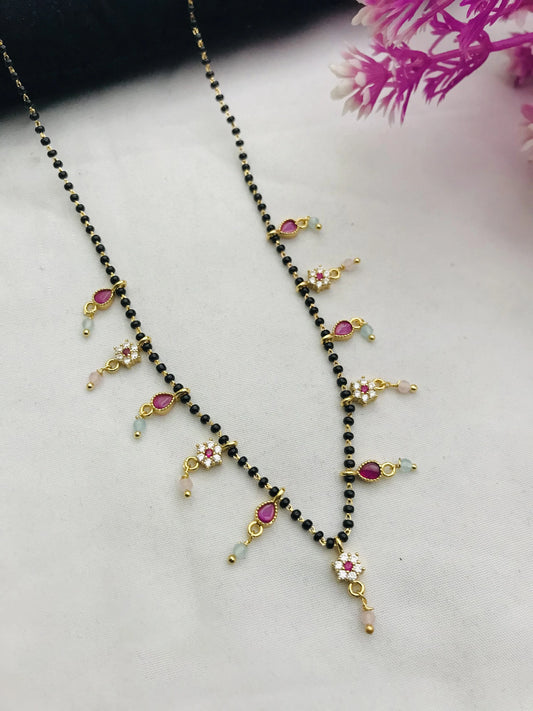 Diamond Tanmaniya Mangalsutra For Women